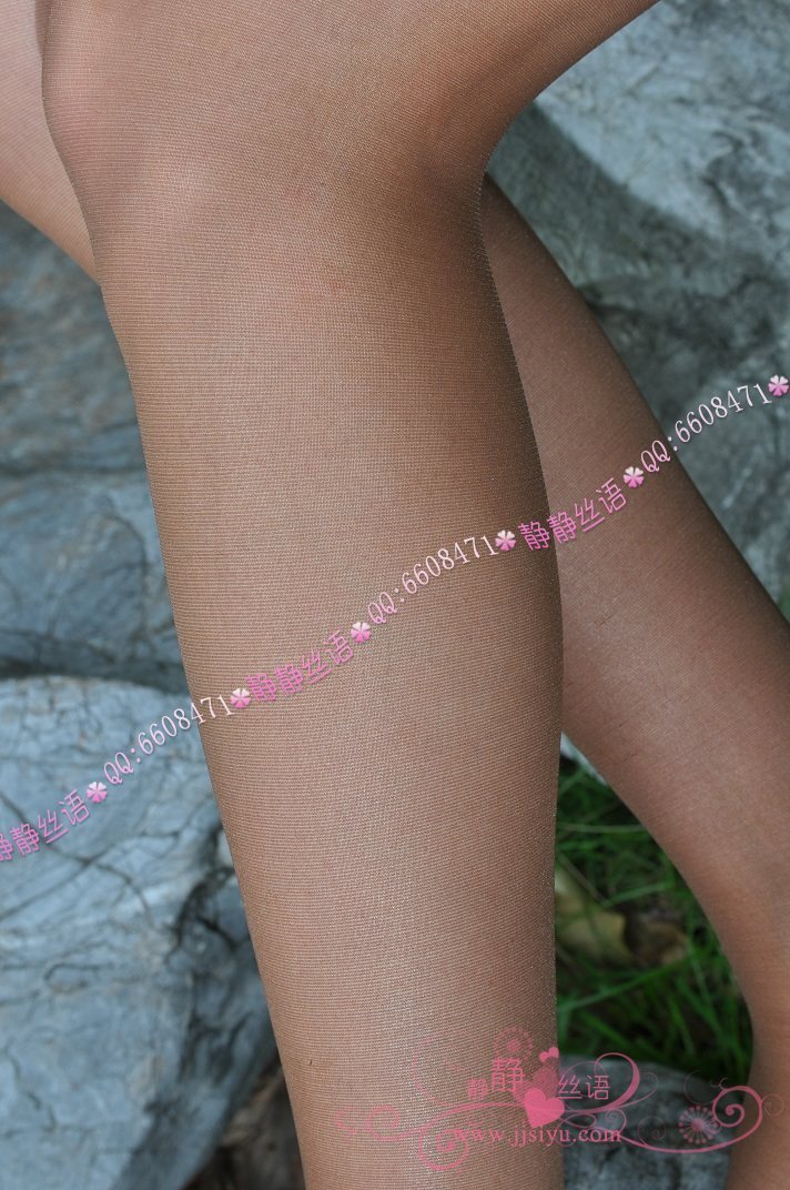 精彩系列脚尖加厚连裤袜（咖啡） 静静丝语丝袜美女图片